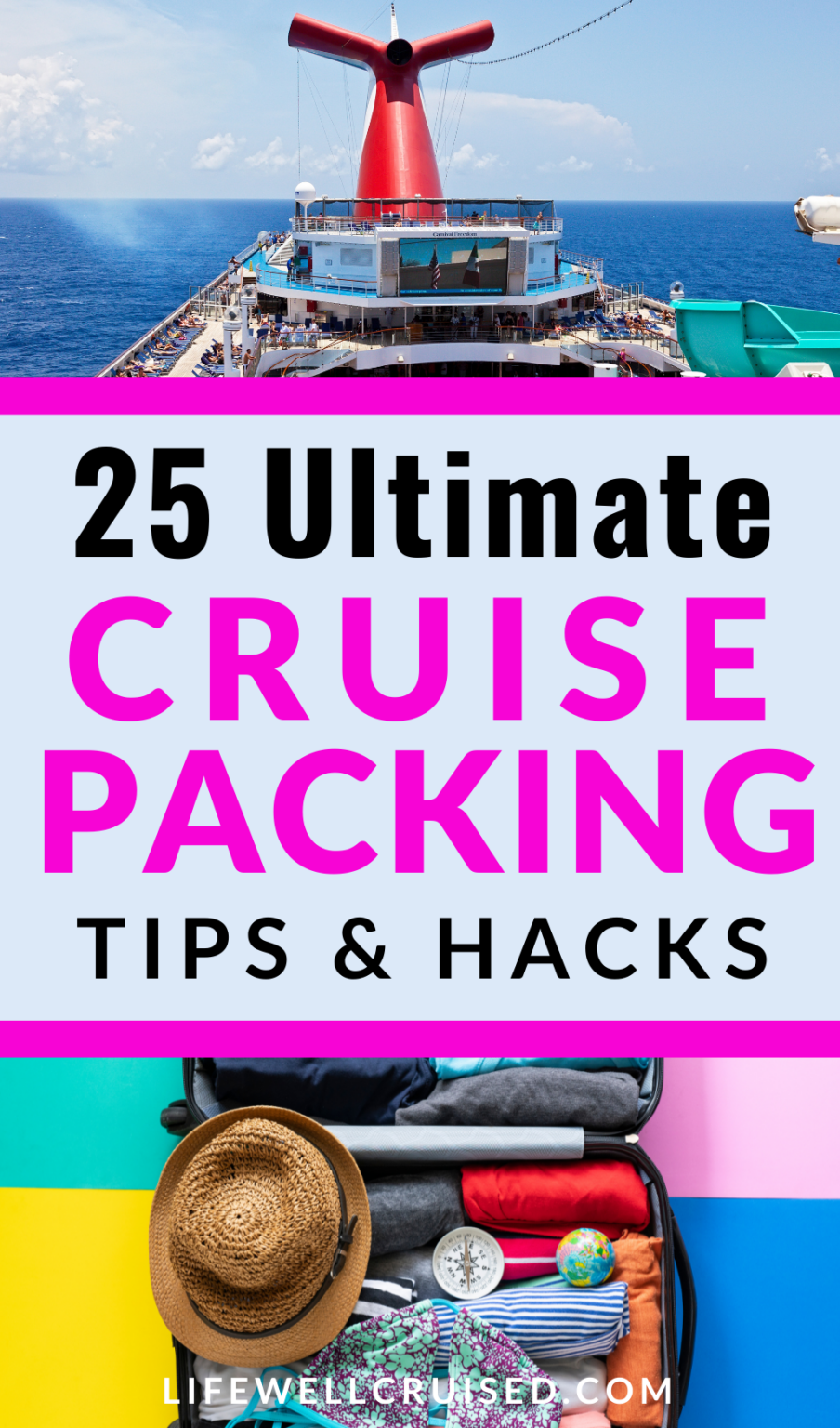 cruise tips for packing