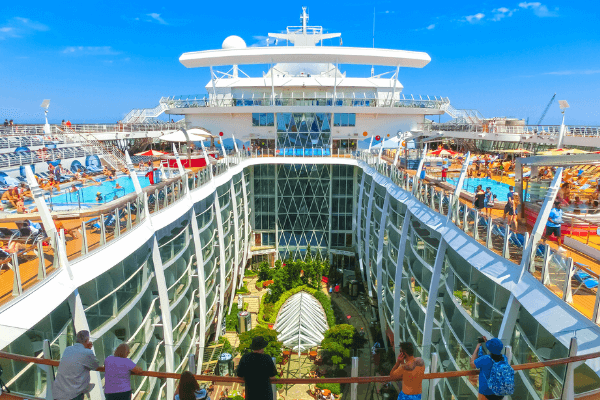 Oasis of the Seas Central Park Balcony cabins