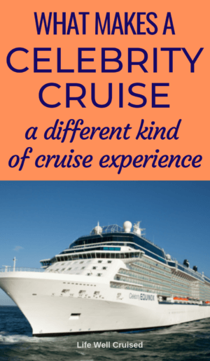 what makes a celebrity cruise a differet kind of cruise experience