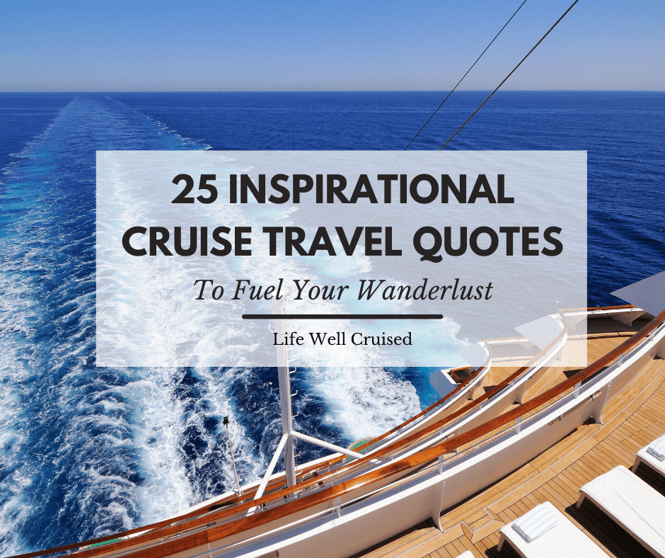 cruise ship quotes and sayings