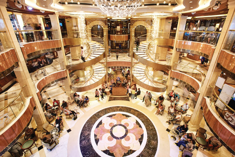 cruise atrium