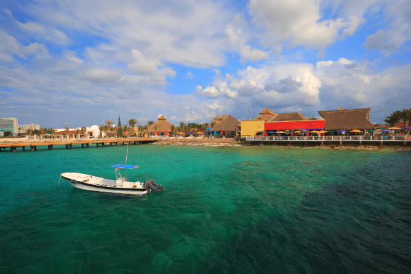 Cozumel beach area