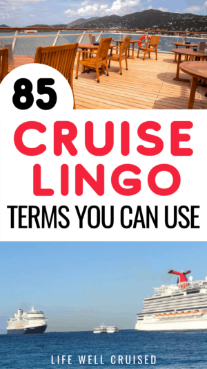 85 cruise lingo terms you can use