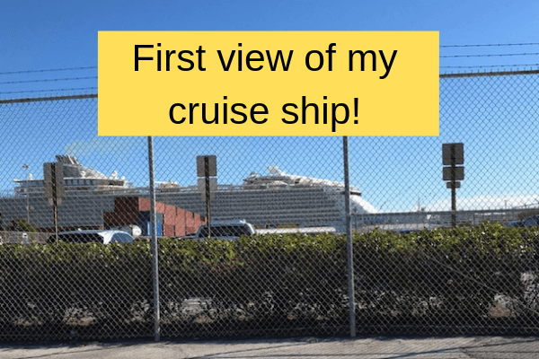 cruise ship at terminal