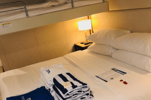 cruise ship pullman bed