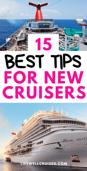 15 BEST TIPS FOR NEW CRUISERS PIN