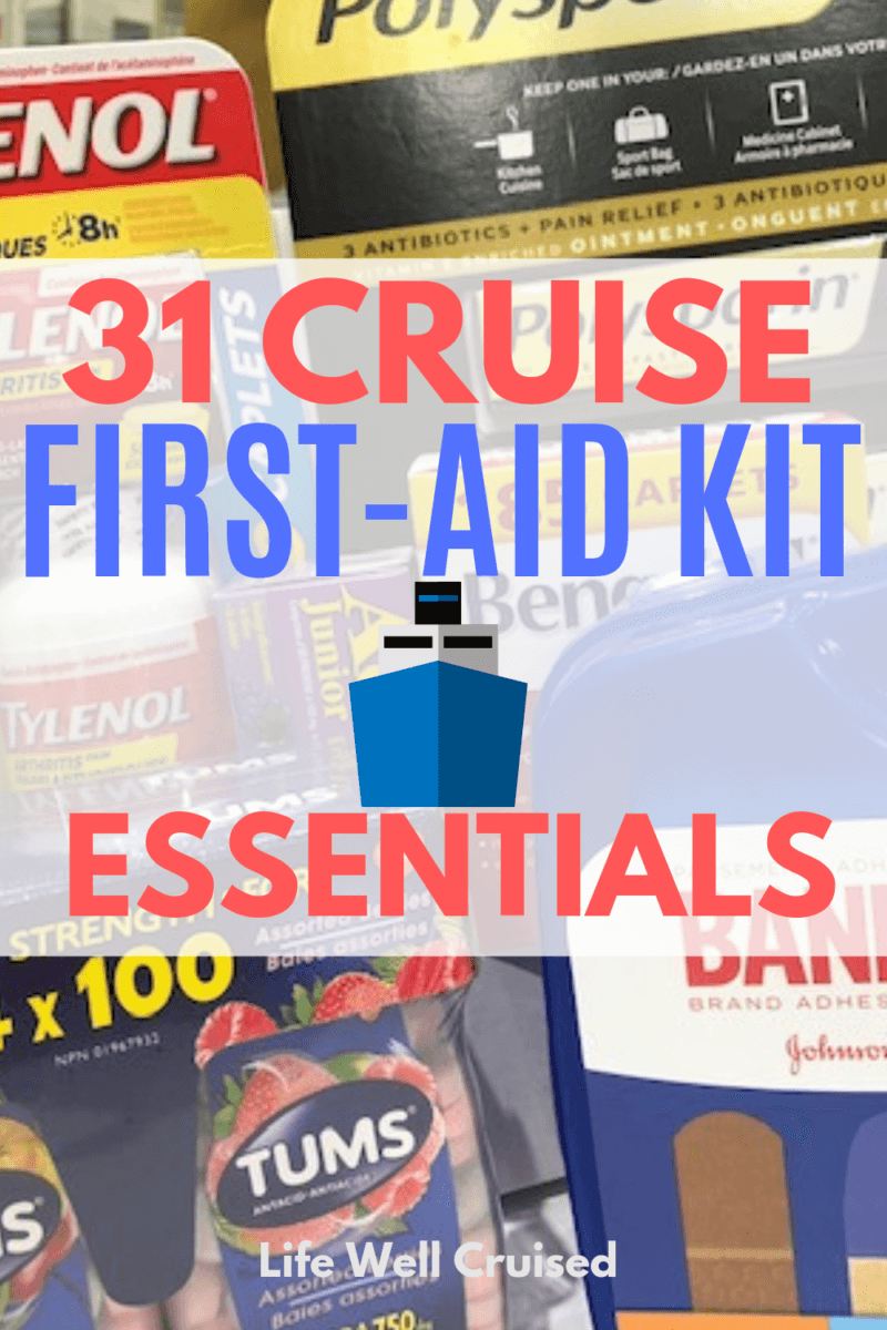 cruise first aid kit