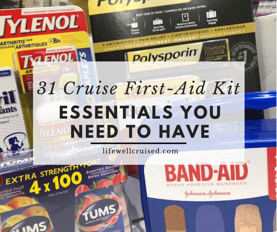 things needed in first aid box