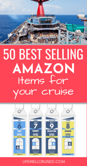 50 Best Selling Amazon Items for your Cruise