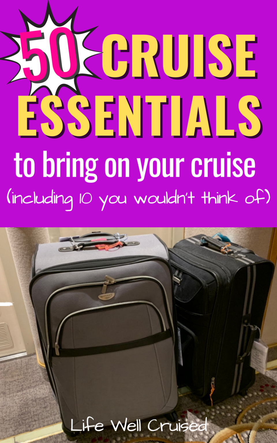 50 Must-have Cruise Essentials from Amazon in 2022 - Life Well Cruised