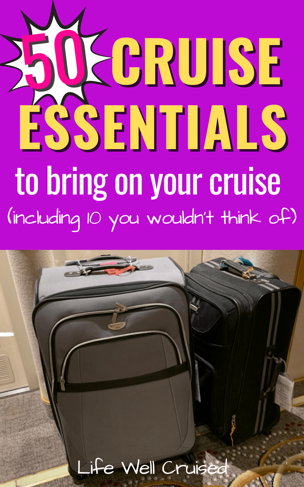 50+ Musthave Cruise Essentials from Amazon in 2024 Life Well Cruised