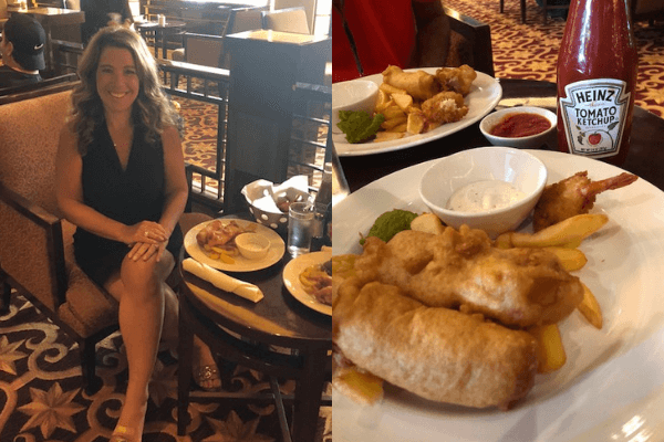 british pub lunch Ilana life well cruised