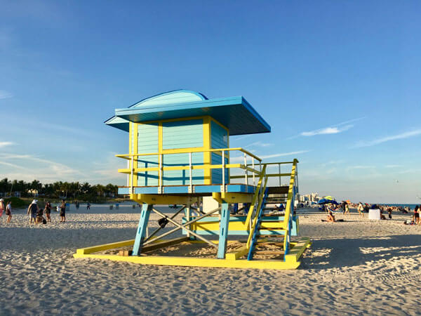 miami beach lifeguard stand 