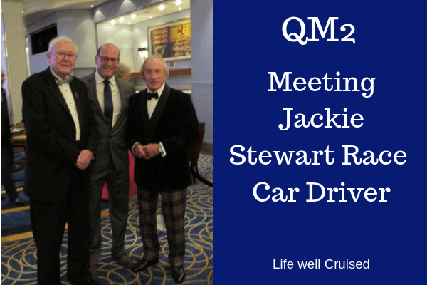 queen mary 2 famous Jackie Stewart