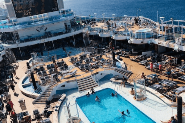 regal princess main pool