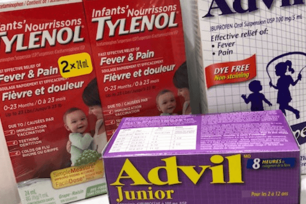 children's cold medicine first aid