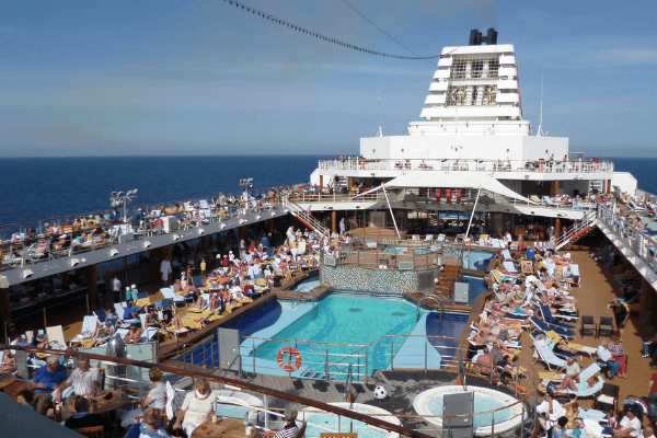 cruise ship pool deck