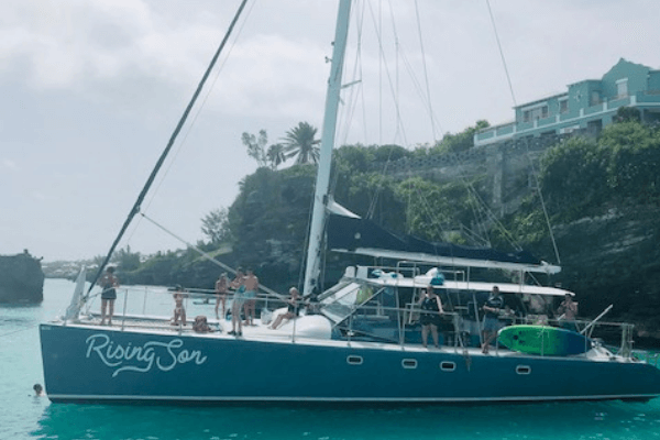 rising son catamaran bermuda