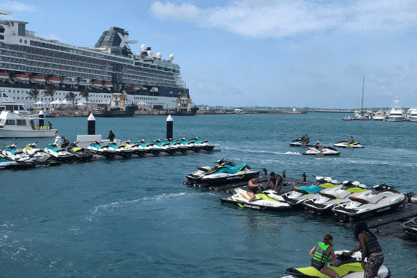 bermuda heritage wharf cruise ship