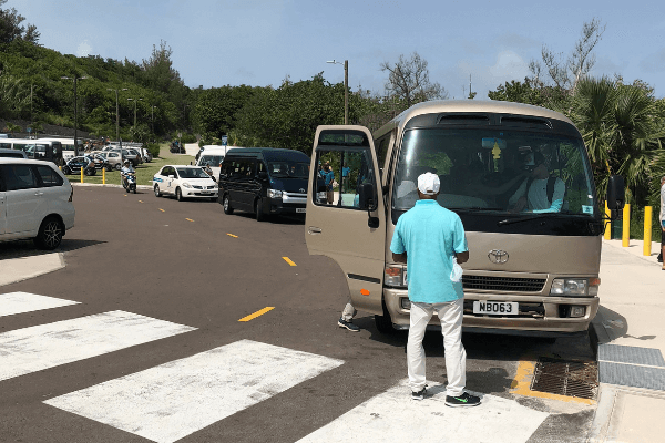 Bermuda shuttle dockyard to horseshoe beach