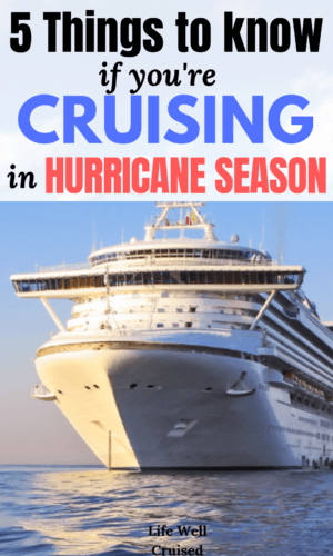 cruising in hurricane season