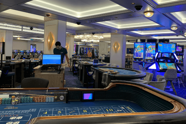 Cruise ship casino