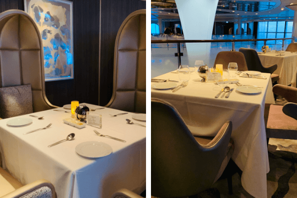  Celebrity Summit Main dining room seating 