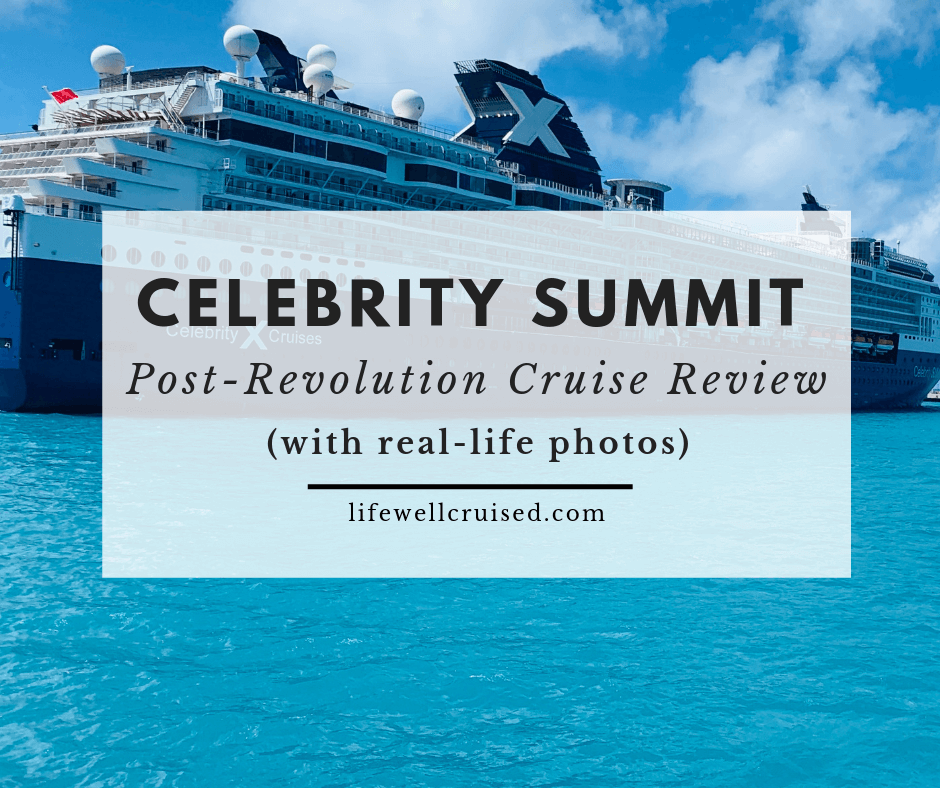 Celebrity Summit Post-Revolutionized Review with photos