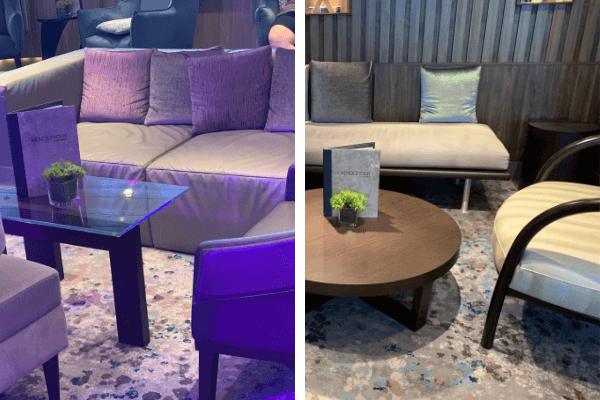 Celebrity Summit Rendez Vous Lounge seating 