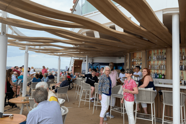 Celebrity Summit Sunet Bar at Sailaway 6 x 4