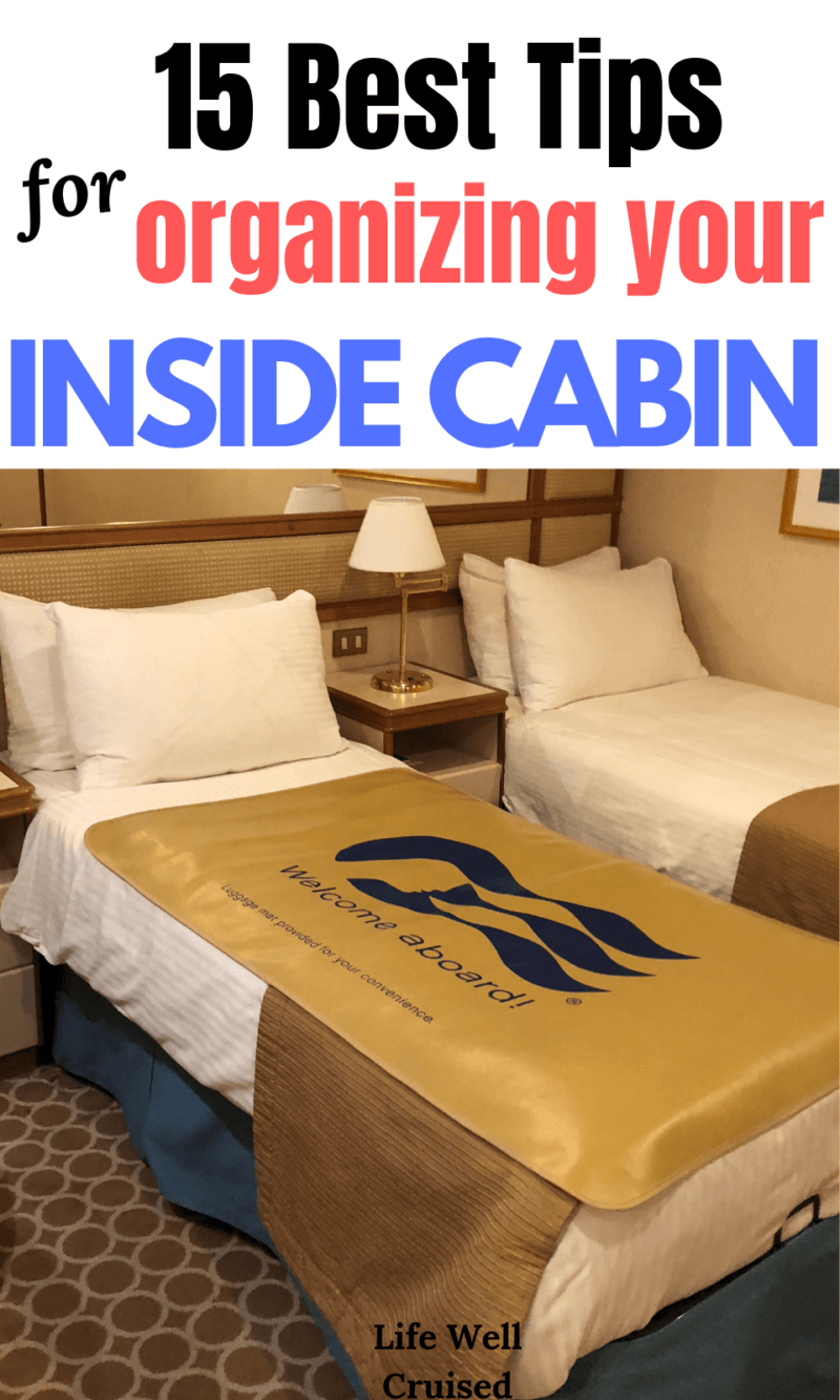15 Best Inside Cruise Cabin Hacks & Tips Life Well Cruised