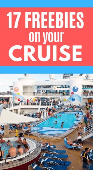 17 Freebies for your cruise PIN image