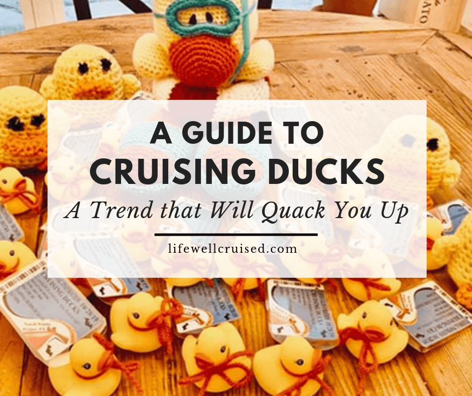 cruising ducks - cruising trend that will quack you up