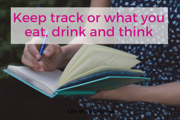 Keep track of what you eat drink and think