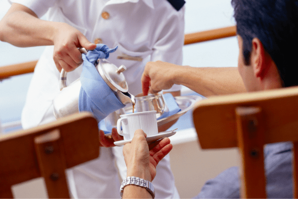 tipping cruise waiters