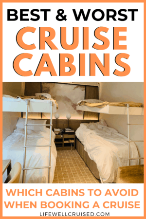 best and worst cruise cabins