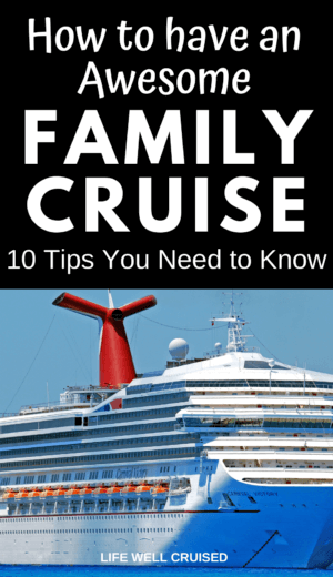 How to Have an Awesome Family Cruise PIN image