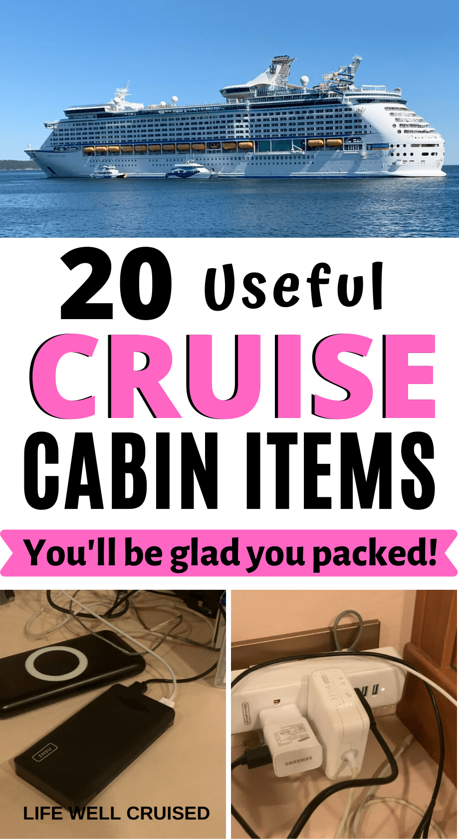 cruise room essentials