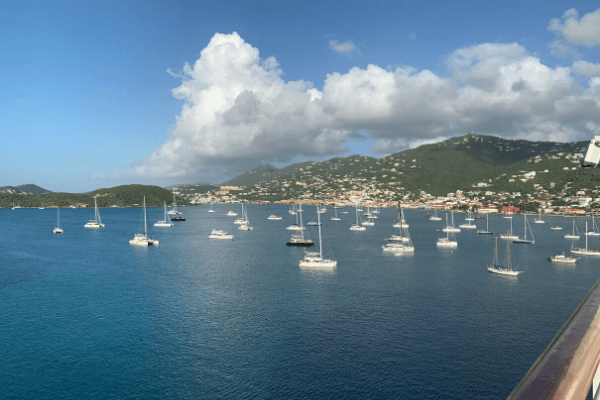 Charlotte Amalie St Thomas cruise port 