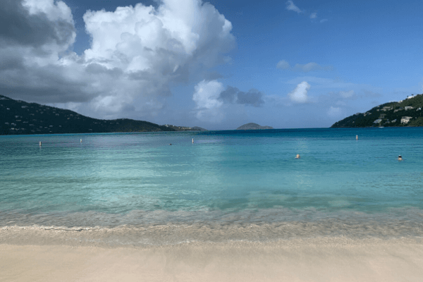 Magen's Bay St Thomas calm beach 