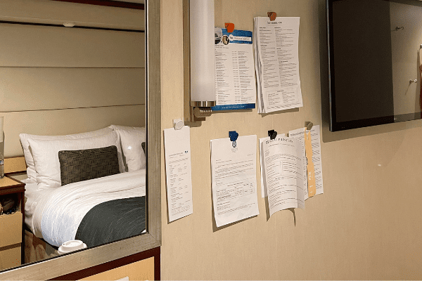 First time using magnetic hooks - Royal Caribbean Discussion - Royal  Caribbean Blog