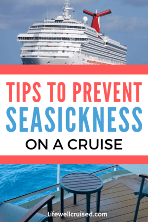 sea sick on cruise ships