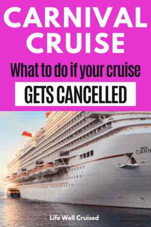 can i reschedule my carnival cruise after final payment