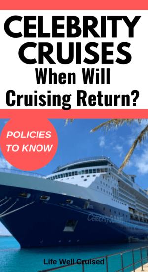 Celebrity Cruises - When will cruising return PIN