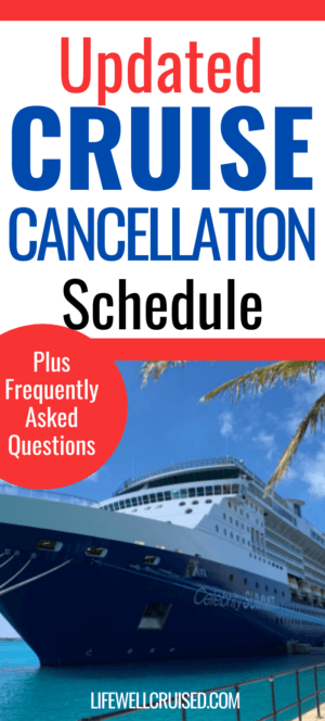 Updated Cruise Cancellation Schedule PIN