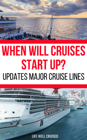 when will cruises start up