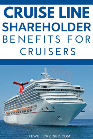 Cruise Line Shareholder Benefits for Cruisers Pin image carnival ship