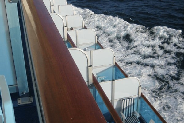 cruise Balcony cabins and view