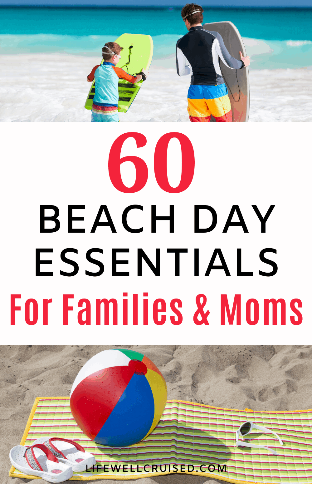 60 Beach Essentials The Ultimate Beach Day Packing List Life Well