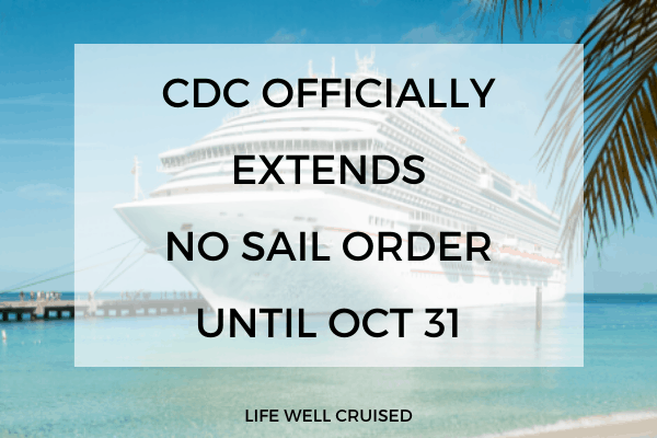 cdc extends no sail order